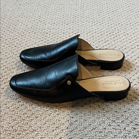 Cole Haan women’s  Black Slip-On Loafers - Picture 5 of 7